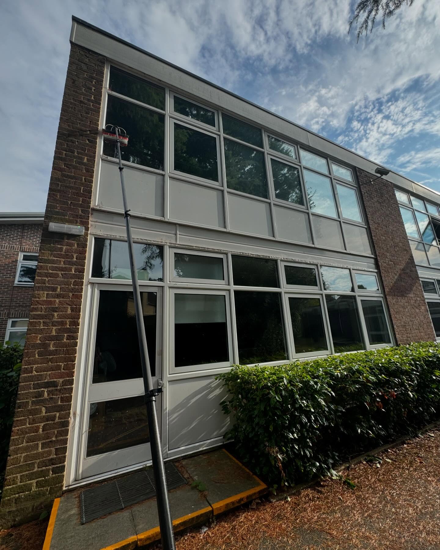 School window cleaning