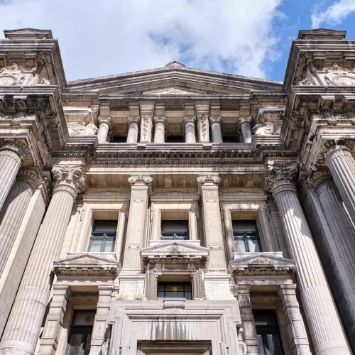 Window cleaning for government buildings