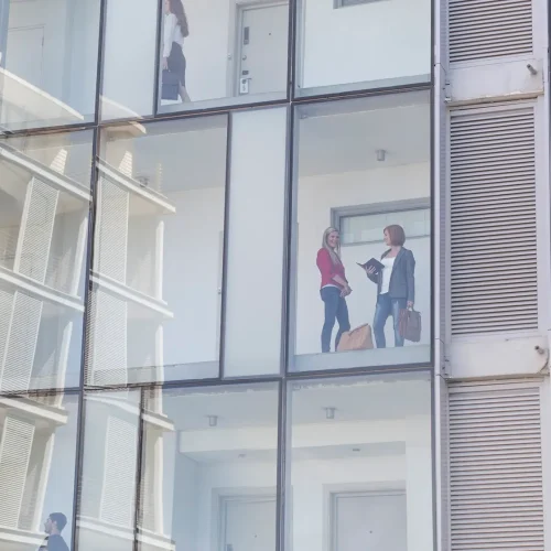 Commercial window cleaning for offices