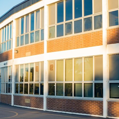 school building